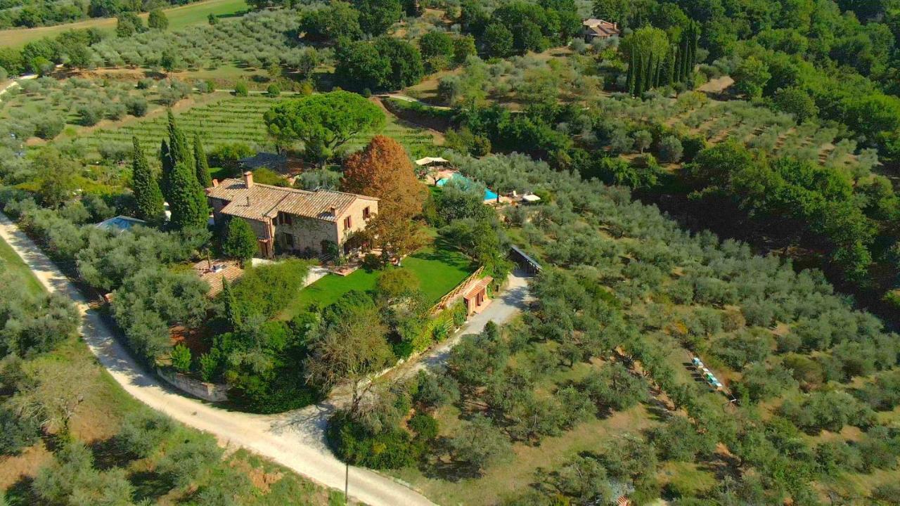 Fontanaro Farm And Culinary School Villa Paciano Exteriör bild