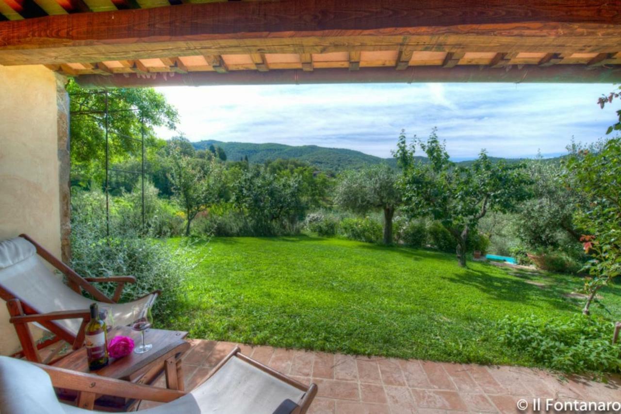 Fontanaro Farm And Culinary School Villa Paciano Exteriör bild